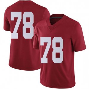 NCAA Men's Alabama Crimson Tide #78 Amari Kight Stitched College Nike Authentic No Name Crimson Football Jersey RK17K12HN